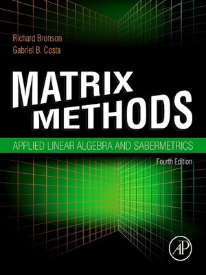 cover image of Matrix Methods